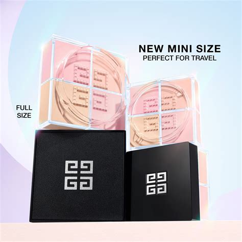 givenchy prisme libre mini 4-color loose powder|givenchy translucent clear powder.